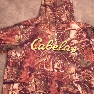 New Cabela's multiple colors design hoodie an Adult Medium